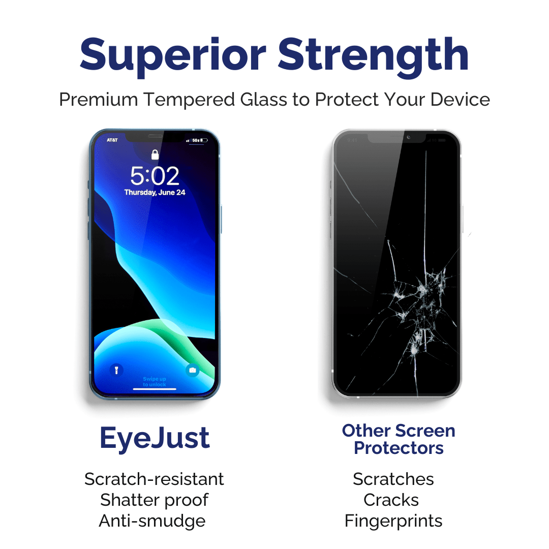 iPhone Blue Light Blocking Screen Protector