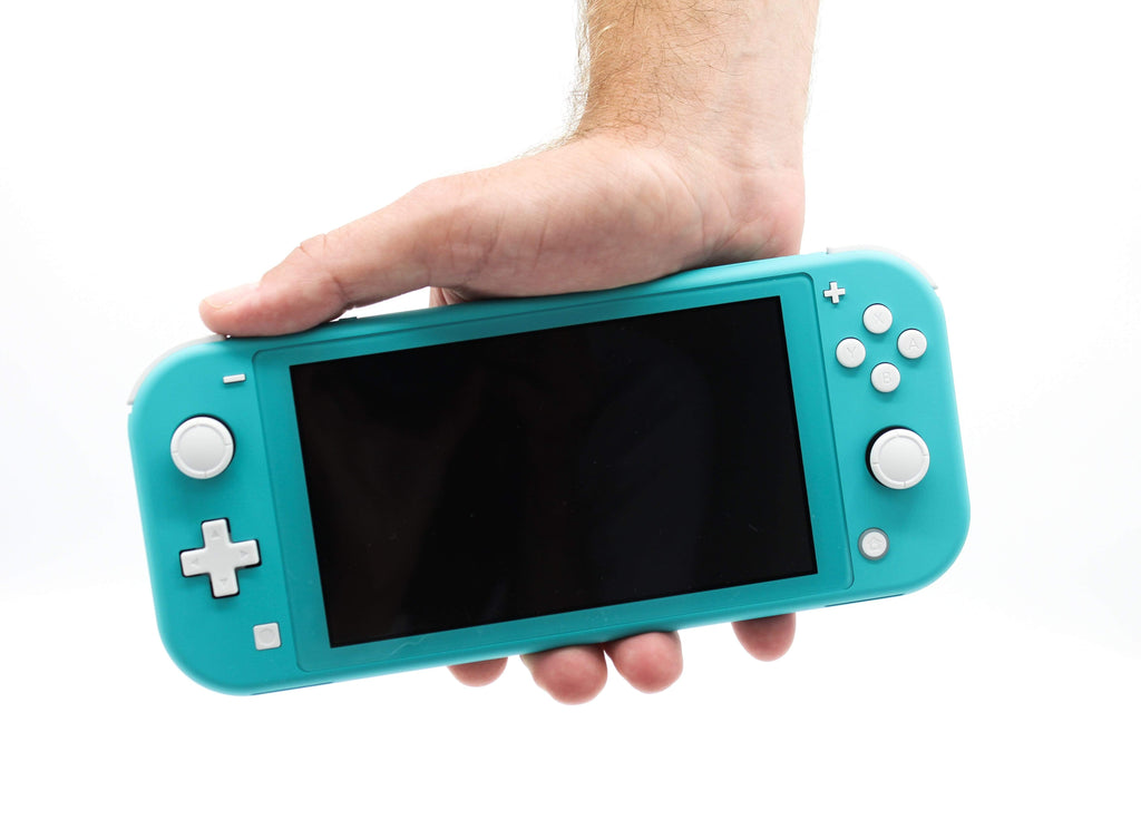 Nintendo switch lite turquoise + housse switch lite + verre anti-lumiere  bleue switch lite BUNLITESWTHV - Conforama
